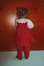 Load image into Gallery viewer, Konges Sløjd Magot dress in Cherry Dot Derby print with a playful, feminine silhouette