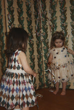 Load image into Gallery viewer, Konges Sløjd Yvonne Harlekin dress in colorful harlekin sequin pattern