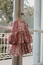 Load image into Gallery viewer, lila sequins dress - grey/rosa