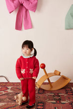 將圖片載入圖庫檢視器 Jeannette baby cardigan Kitty Cherry
