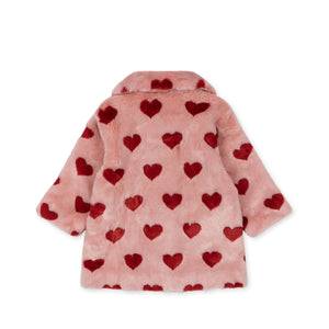 fuzzie coat - coeur mellow