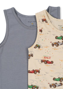 basic 2 pack tanktop gots - tradewinds / grand prix
