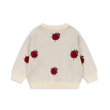 Load image into Gallery viewer, lapis knit blouse - ladybug