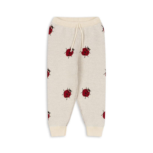 lapis knit pants - ladybug