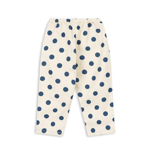nola pants gots - blue dot