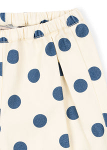 nola pants gots - blue dot
