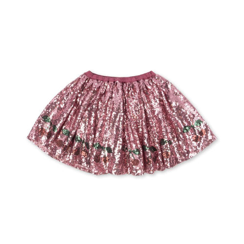 starla sequin skirt - blush