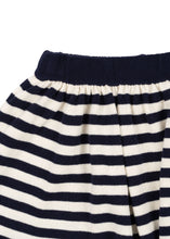 Load image into Gallery viewer, venton knit skirt gots - navy stripe