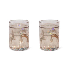 Load image into Gallery viewer, 2 pack glitter cups - roar