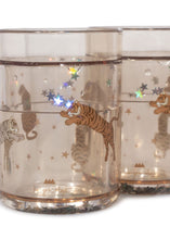Load image into Gallery viewer, 2 pack glitter cups - roar