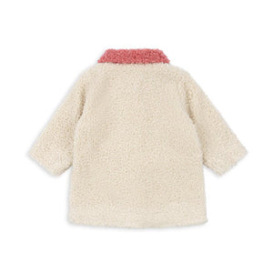 calin coat - antique white