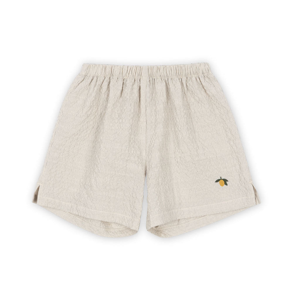 elliot shorts gots - quarry stripe