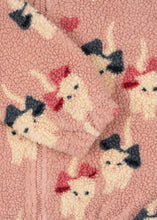 Load image into Gallery viewer, jody teddy jacket grs - bow kitty
