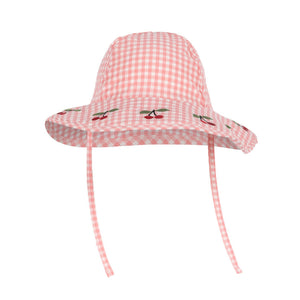 soline swim hat - geranium pink