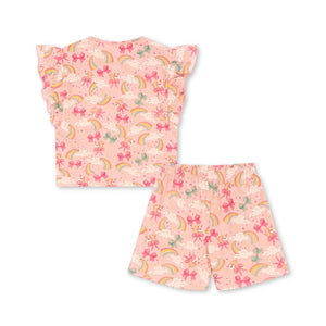 lin frill set gots - rainbow bow