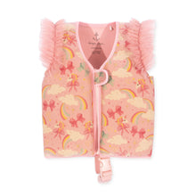 Load image into Gallery viewer, amelia swim vest - rainbow bow