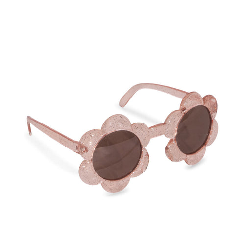 sunglasses junior flower - glitter rose
