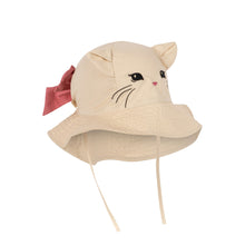 Load image into Gallery viewer, verbena bow kitty sun hat