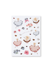 a sticker a day - pink