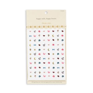 nail stickers - girl
