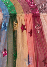 將圖片載入圖庫檢視器 odette rainbow dress - evening sand