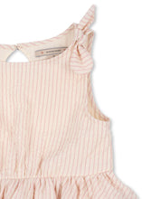 Load image into Gallery viewer, ellie dress gots - peony stripe