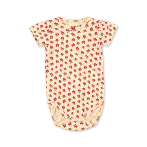 minnie puff sleeve body - rosia sorbet