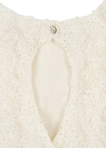 ally dress - antique white