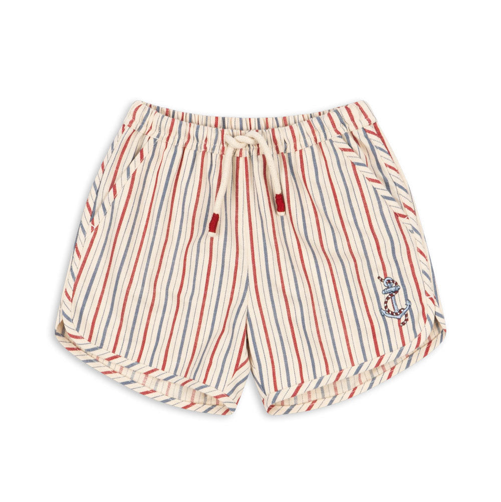 marlon shorts gots - antique stripe