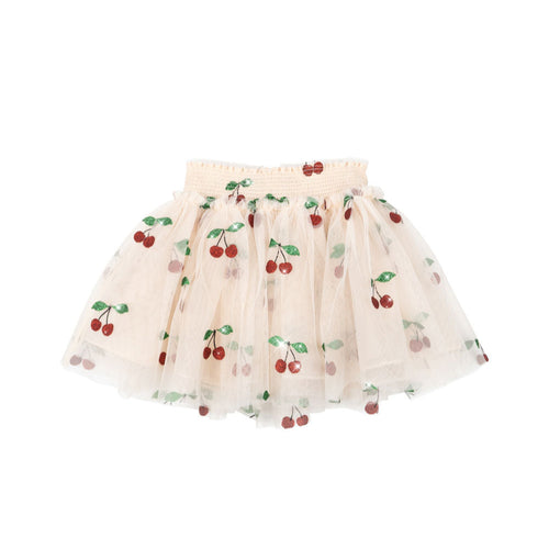 tullie smock skirt - ma grande cerise glitter