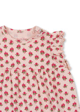 Load image into Gallery viewer, chleo frill romper ocs - rosie rose