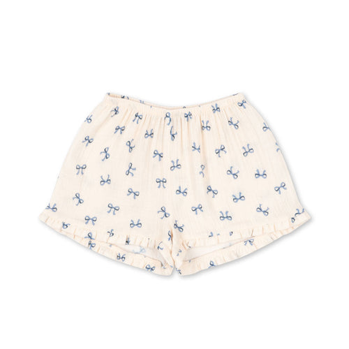 coco shorts gots - bow bleu