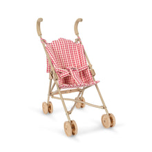 Load image into Gallery viewer, cheeky doll stroller - bubblegum check