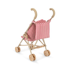 Load image into Gallery viewer, cheeky doll stroller - bubblegum check
