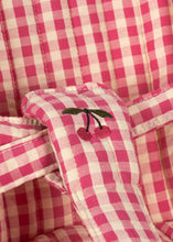 Load image into Gallery viewer, cheeky doll stroller - bubblegum check