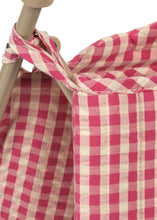 Load image into Gallery viewer, cheeky doll stroller - bubblegum check