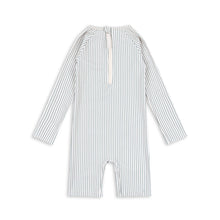 Load image into Gallery viewer, aster onesie grs - tea stripe