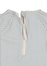 Load image into Gallery viewer, aster onesie grs - tea stripe