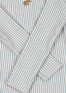 aster onesie grs - tea stripe