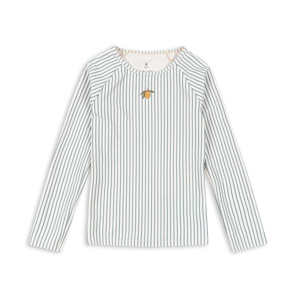 aster swim blouse grs - tea stripe