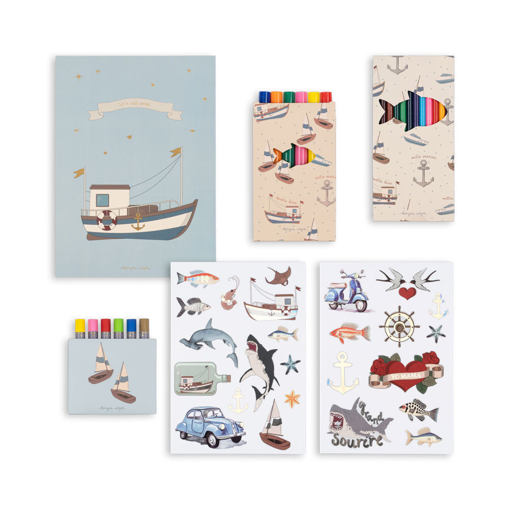 little artist set - sail away