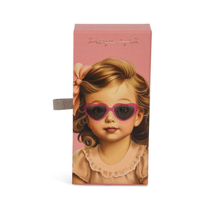 sunglasses baby heart - pink multi