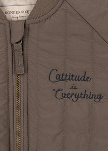 juno bomber jacket - walnut
