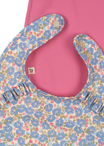 2 pack bibs - fleur rosier/chateau rose