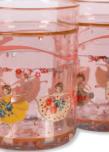 2 pack glitter cups - tip toe twinkle