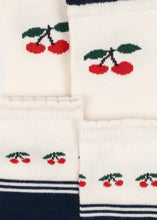 Load image into Gallery viewer, 2 pack socks - cherry
