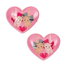 Load image into Gallery viewer, 2 pack vilma hair clip - bow kitty
