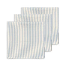 將圖片載入圖庫檢視器 Set of three striped placemats on a white background