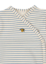 Load image into Gallery viewer, basic newborn body - stripe bluie