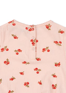 chleo romper - rosa pink